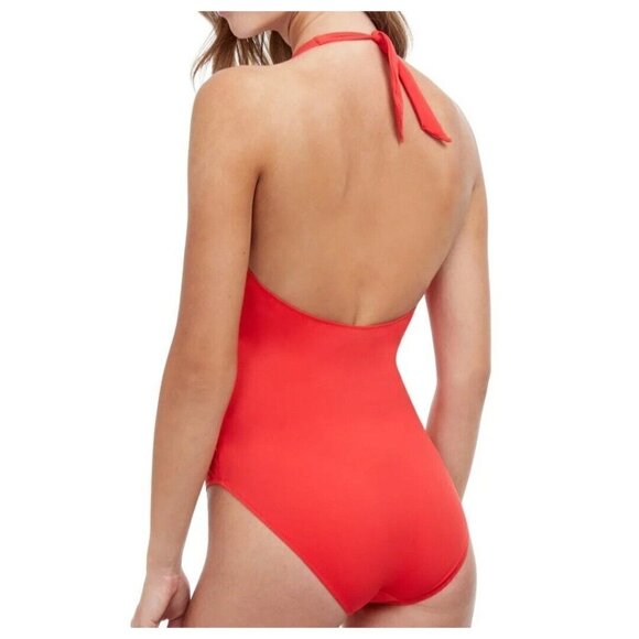 GOTTEX Braided Elegance V-Collar One-Piece. Size 6. NWT $168 - Picture 3 of 5